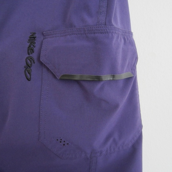 Nike 6.0 Swimming Trunks Men's M Elastic Waistband w/drawstring, Logo, Pockets - Picture 5 of 15
